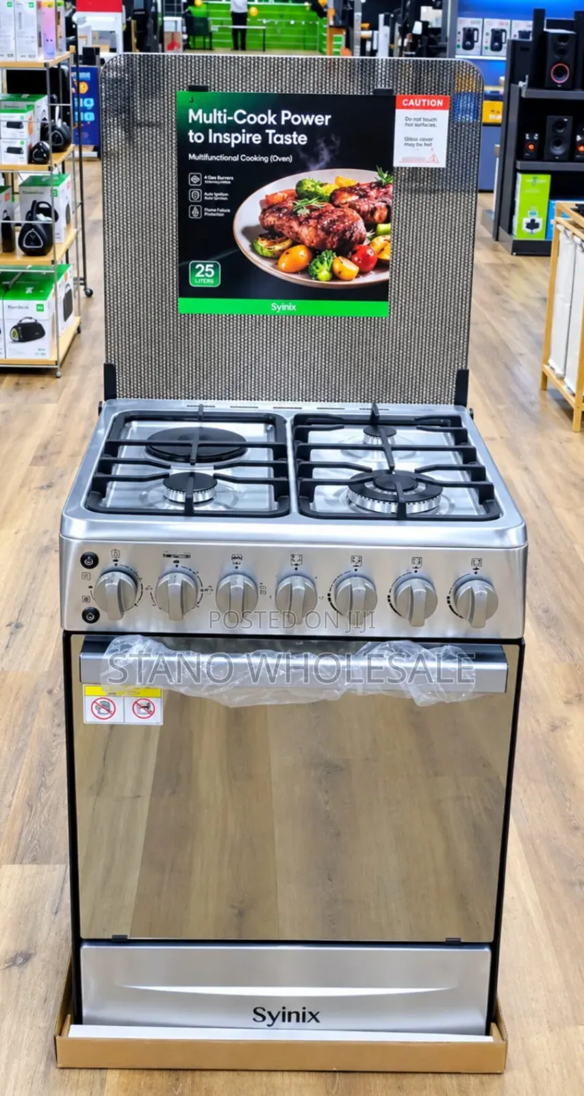 Silver 60*60 Standing Cooker