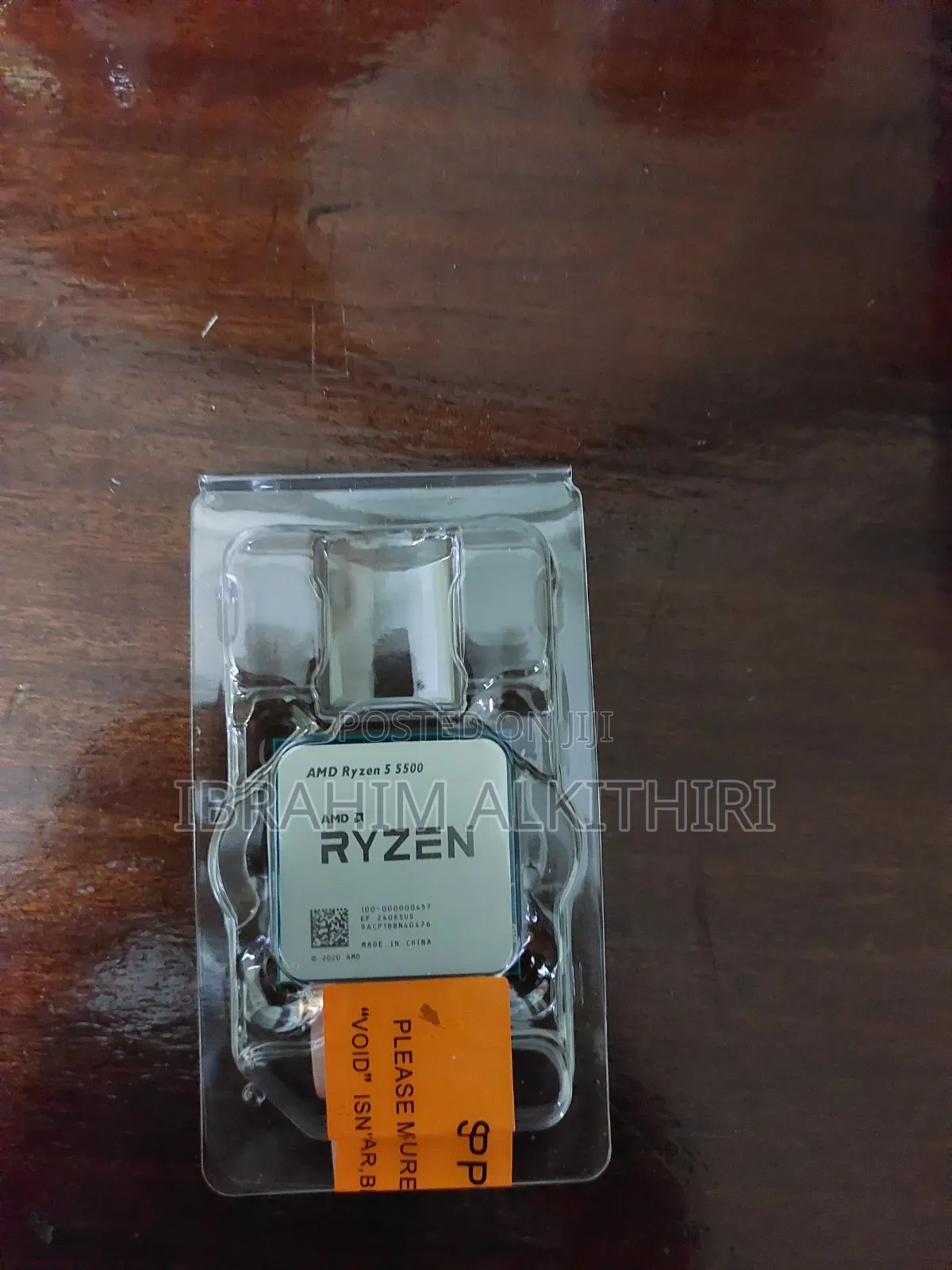 Ryzen Cpu + MSI Motherboard + ATX PC Case 3 in 1 Bundle