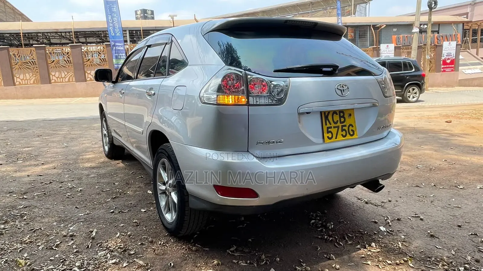 Toyota Harrier 2008 Silver