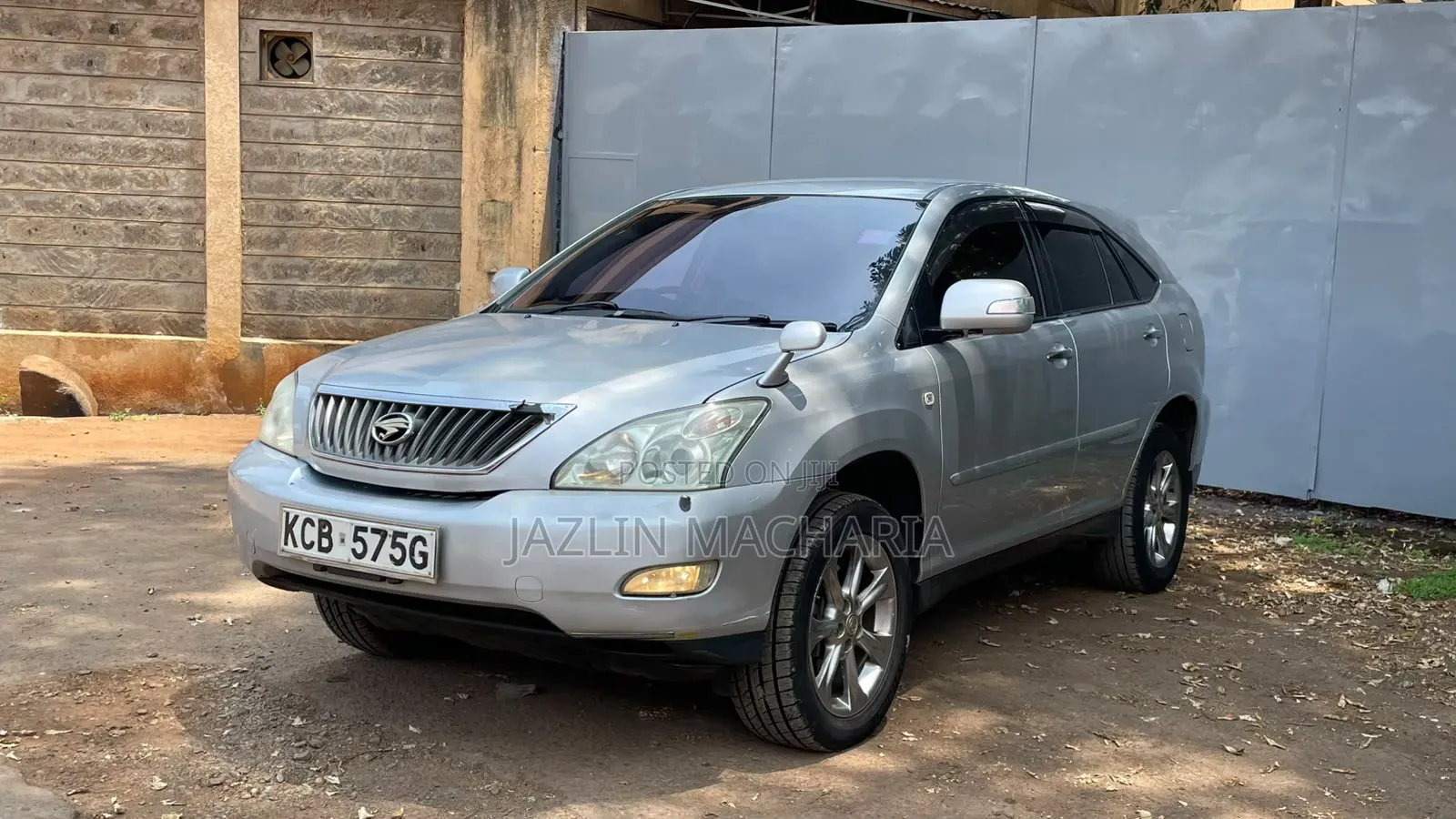 Toyota Harrier 2008 Silver
