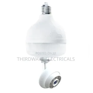 K07 WiFi 2-in-1 AI Smart Bulb CCTV Security Camera