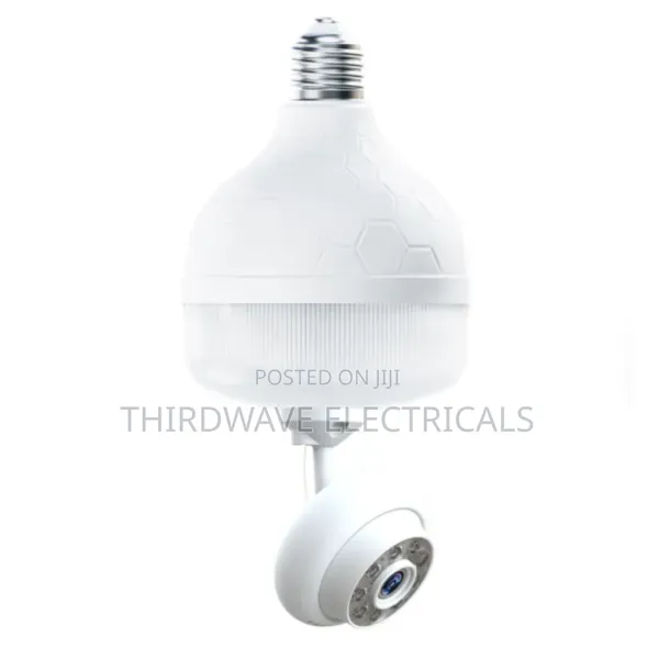 K07 WiFi 2-in-1 AI Smart Bulb CCTV Security Camera