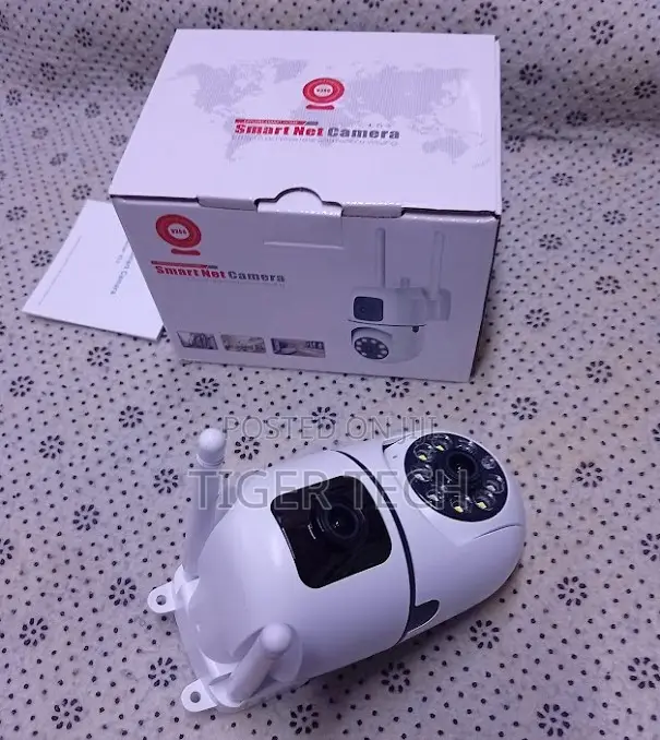 Upgraded 3mp Dual Lens Wifi Bulb Camera