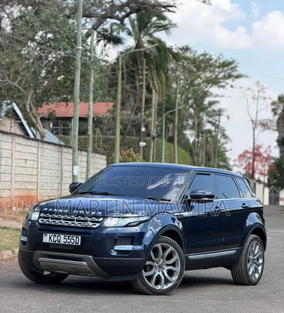 Land Rover Range Rover Evoque 2012 Blue