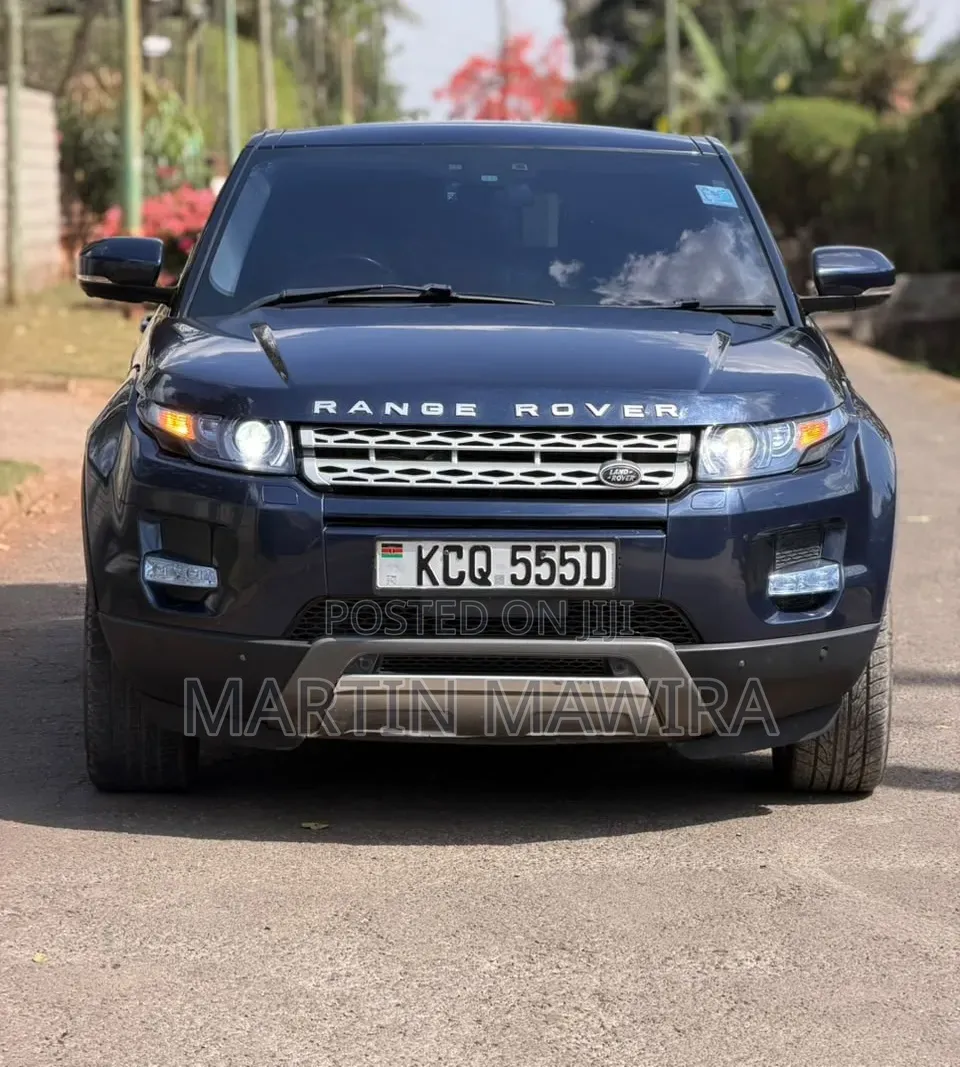 Land Rover Range Rover Evoque 2012 Blue