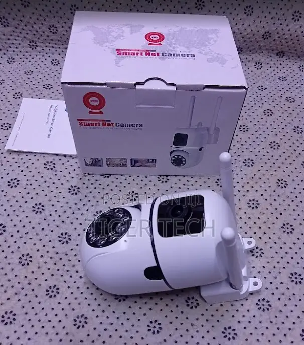 Mini Wall Mountable Dual Lens Bulb Camera