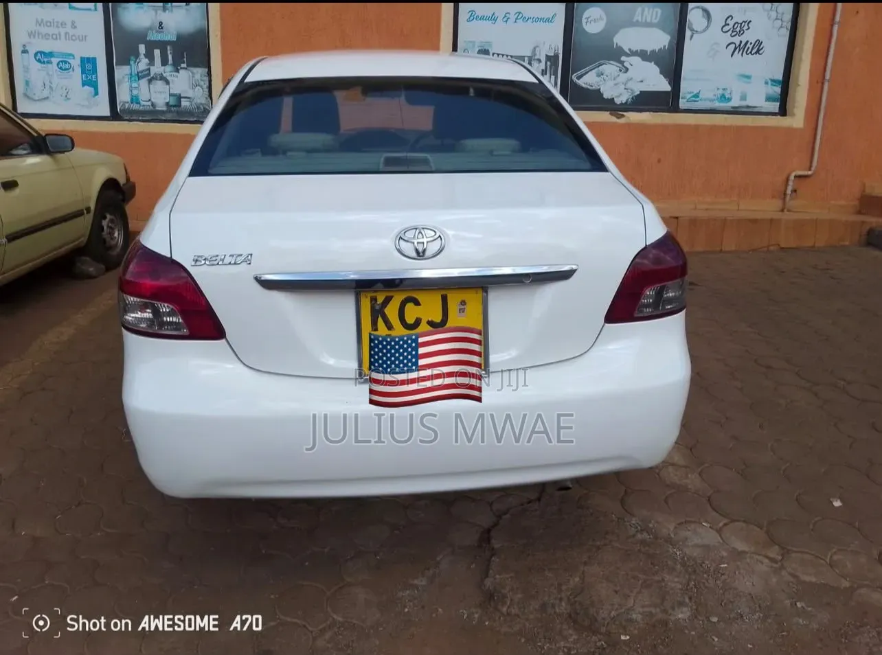 Toyota Belta 2009 White