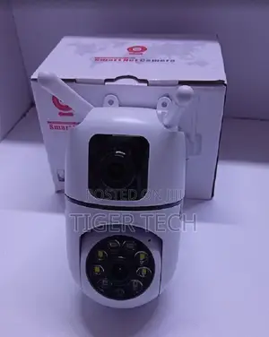 Dual Lens WiFi Smart Wireless PTZ Bulb Camera for Home Surveillance