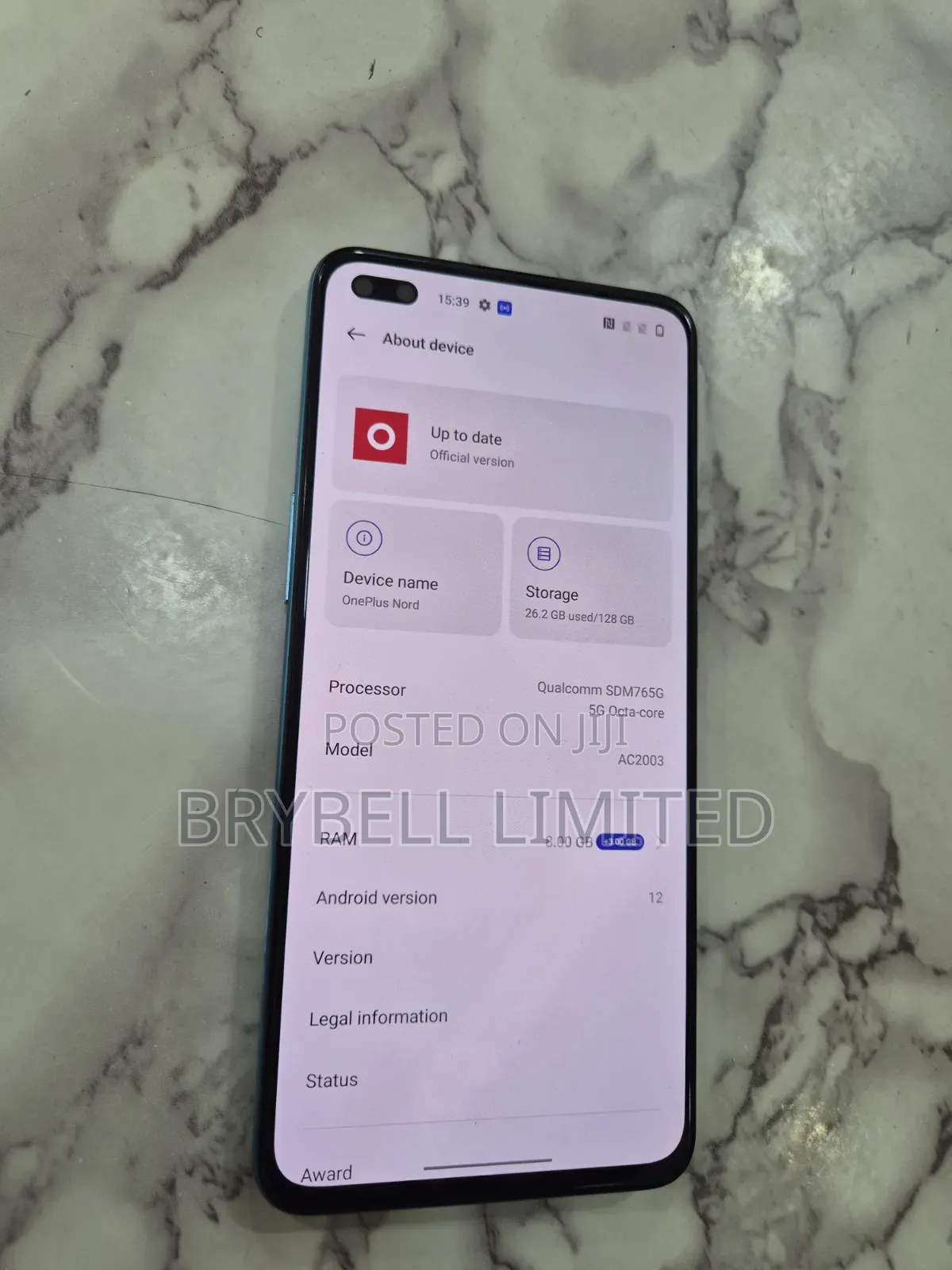 OnePlus Nord 128 GB Blue