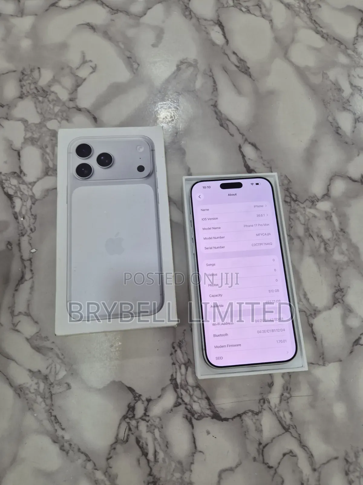Apple iPhone 17 Pro Max 512 GB Silver