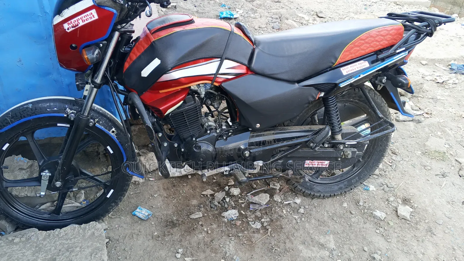 TVS Apache 180 RTR 2020 Red