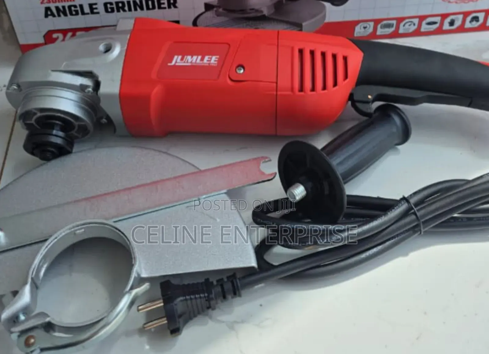 Jumlee Handheld Angle Grinder for DIY and Professional Use