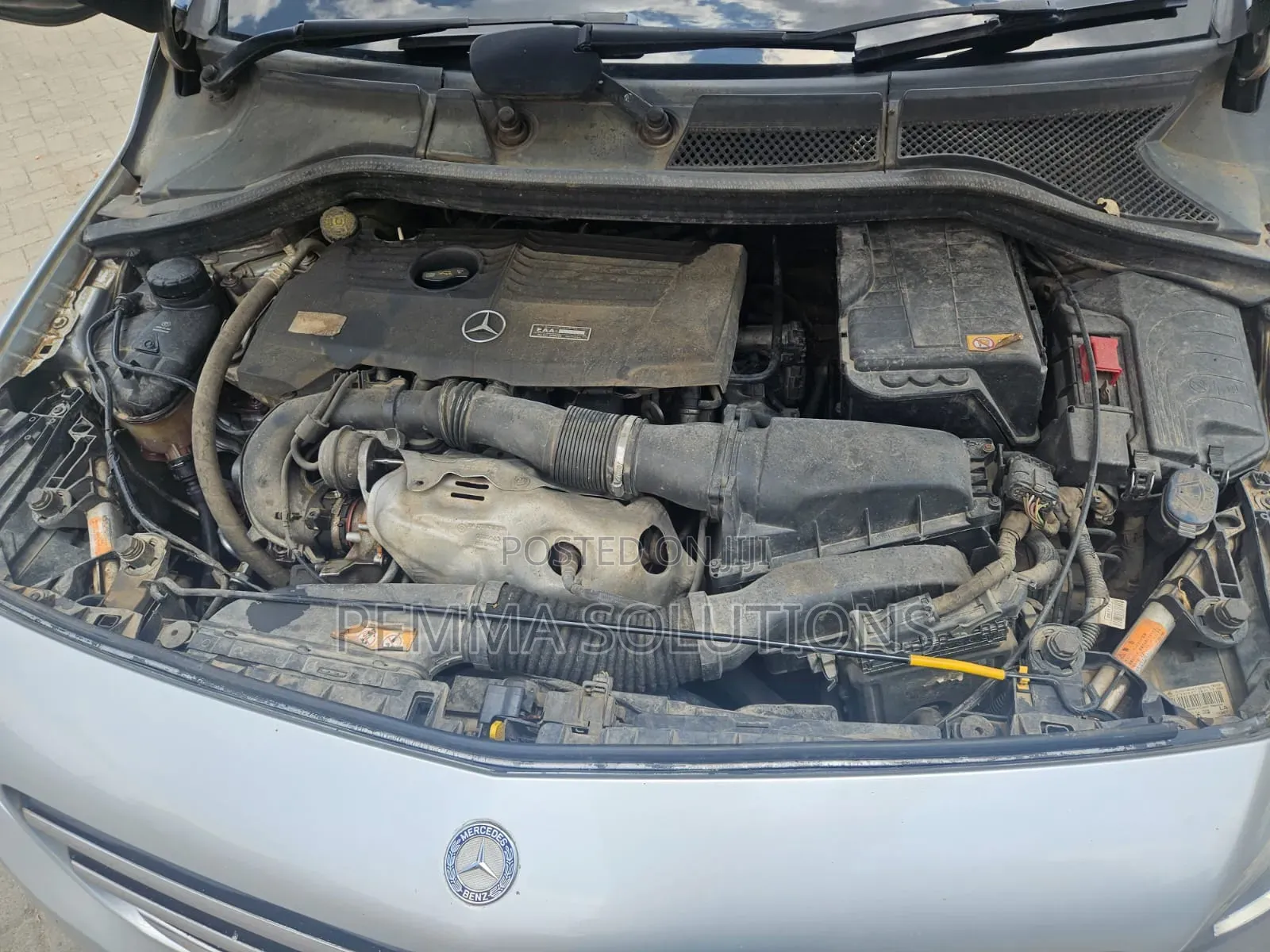 Mercedes-Benz B-Class 2014 Silver