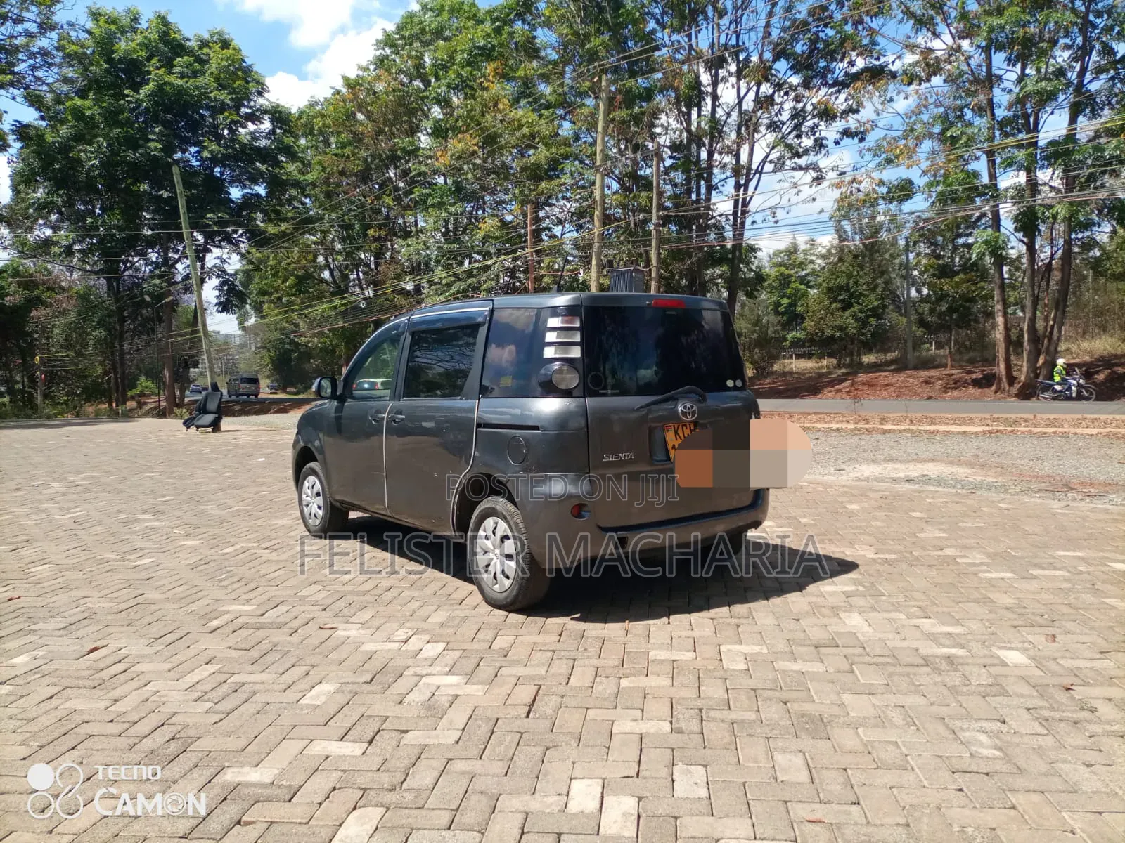 Toyota Sienta 2008 Gray