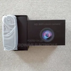 Modern HD WiFi Spy Clock Camera Fr4