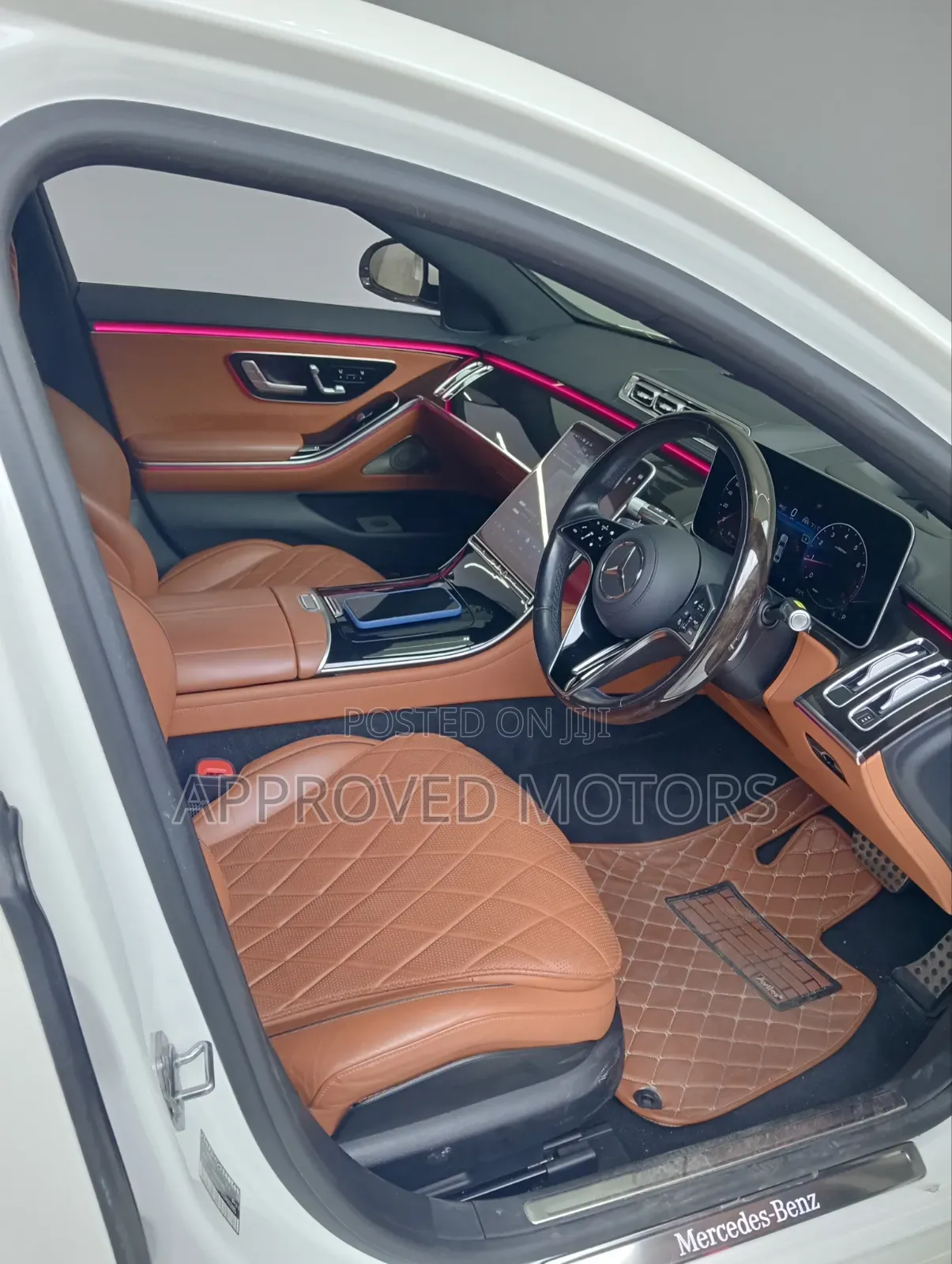 Mercedes-Benz S-Class 2021 White