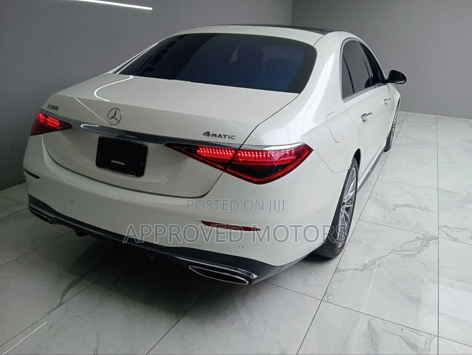 Mercedes-Benz S-Class 2021 White