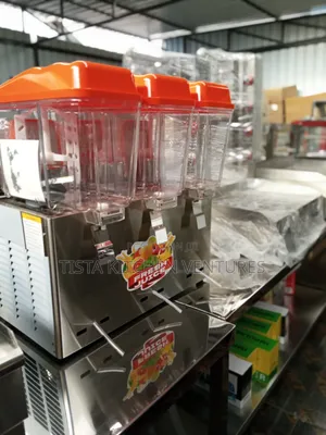 Refrigerated Juice Display