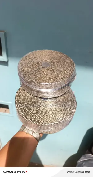 15m Woven Fiberglass,basalt Fiber,titanium Lava Rock Exhaust Heat Wrap