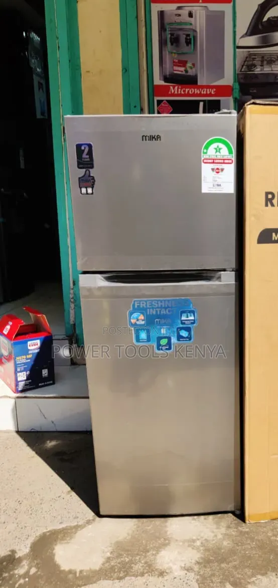 Mika 138-Litre Double Door Refrigerator