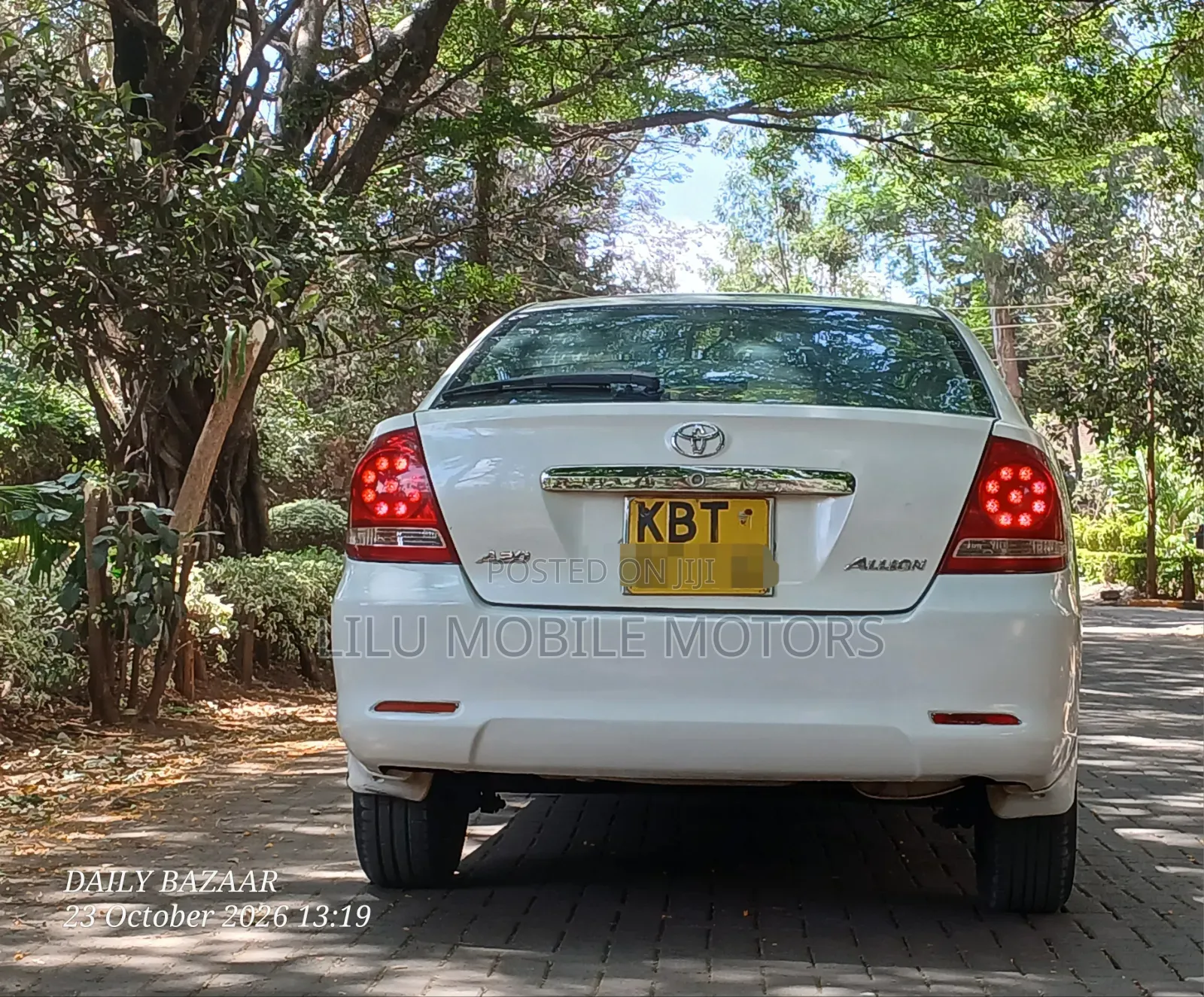 Toyota Allion 2006 White