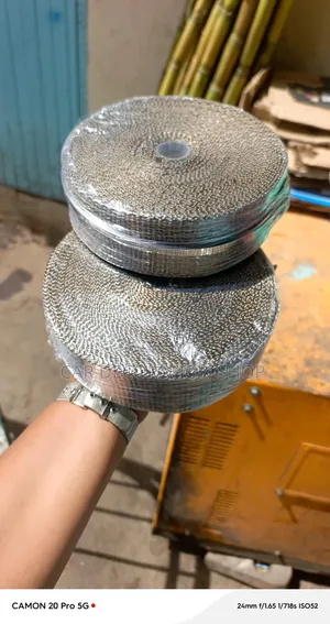 Exhaust Heat Wrap Insulates High Temp Automotive Pipingfromheat Damage