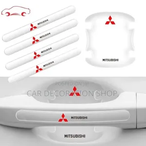 8pc Mitsubishi Door Handle+door Bowl Antiscratch Protection Film Set