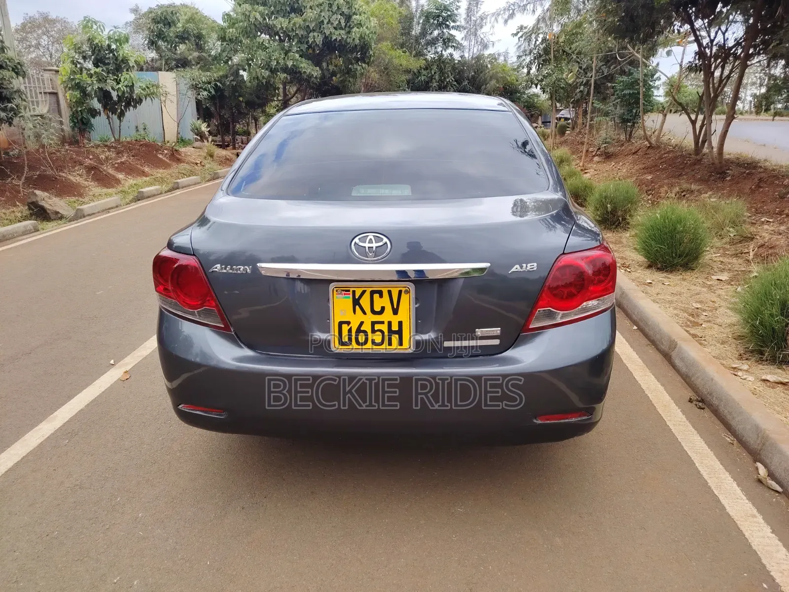 Toyota Allion 2012 Gray