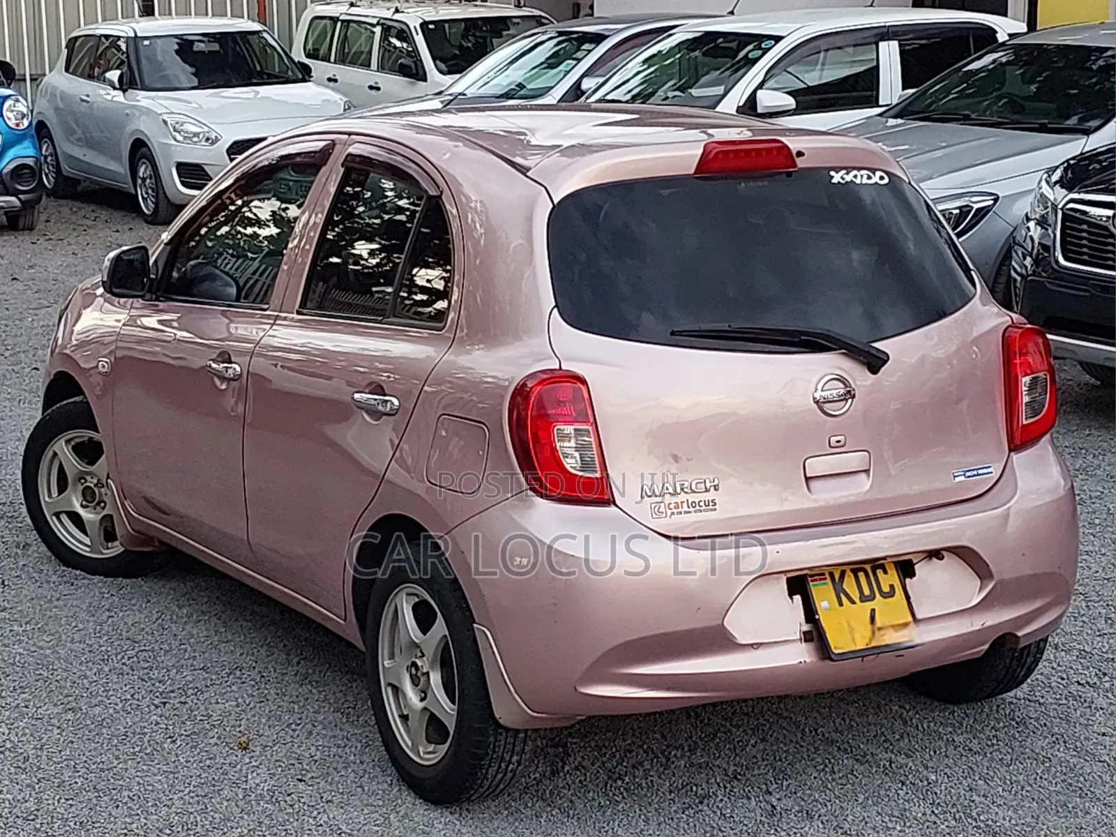 Nissan March 2013 Pink