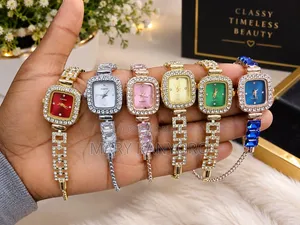 Ladies Luxury Rhinestone Bracelet Watches