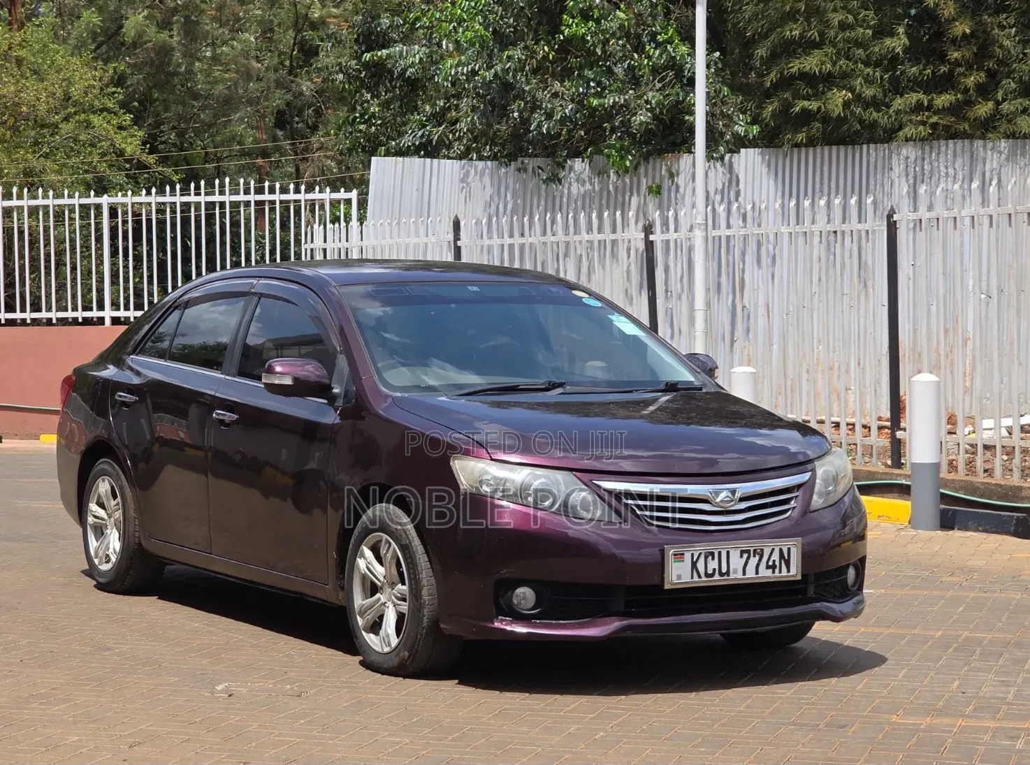 Toyota Allion 2012 Maroon