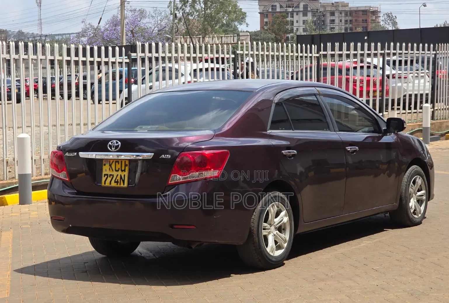 Toyota Allion 2012 Maroon