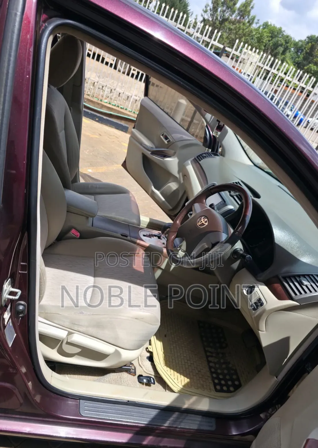 Toyota Allion 2012 Maroon