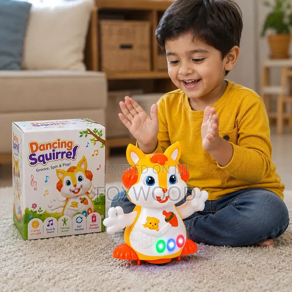 Dancing Squirrel Toy for Kids | Musical