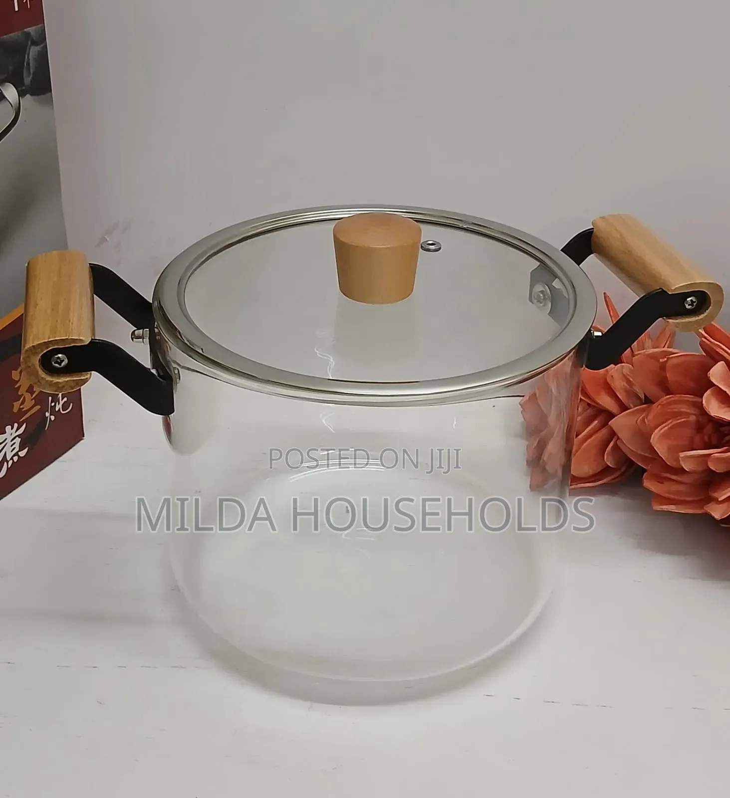 Borosilicate Cooking Pot