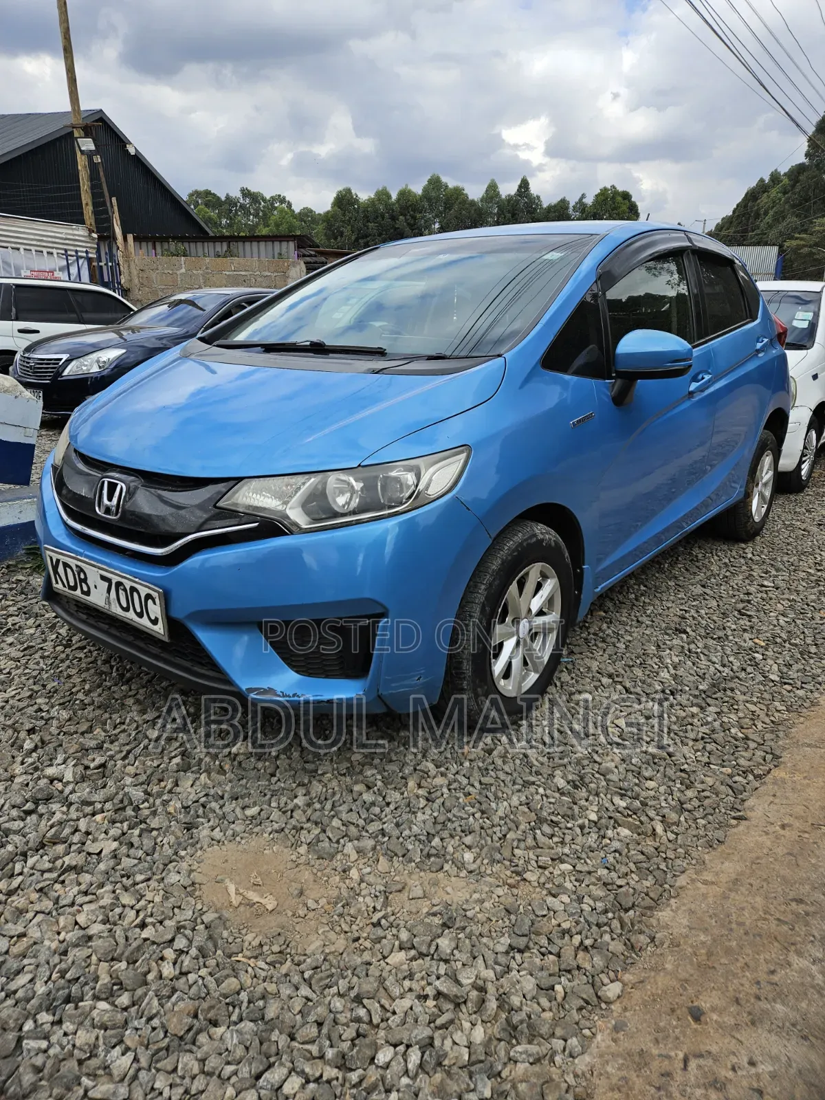Honda Fit 2014 Blue