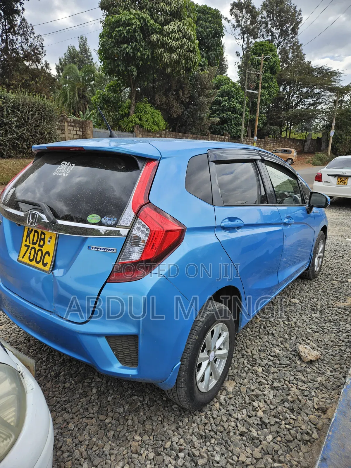 Honda Fit 2014 Blue