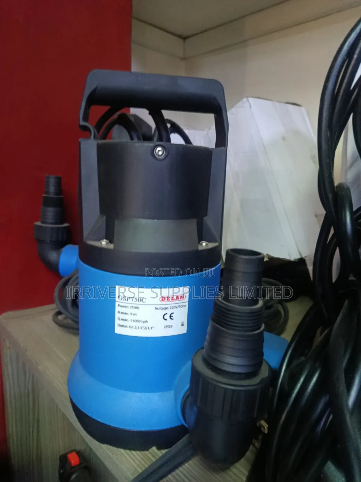Submersible Electric Drainage Pump 1hp