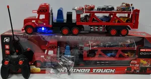 Container Truck 
Comes With 6 Diecast Cars