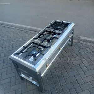 Powerful 3-Burners Gas Cooker, High Pressure