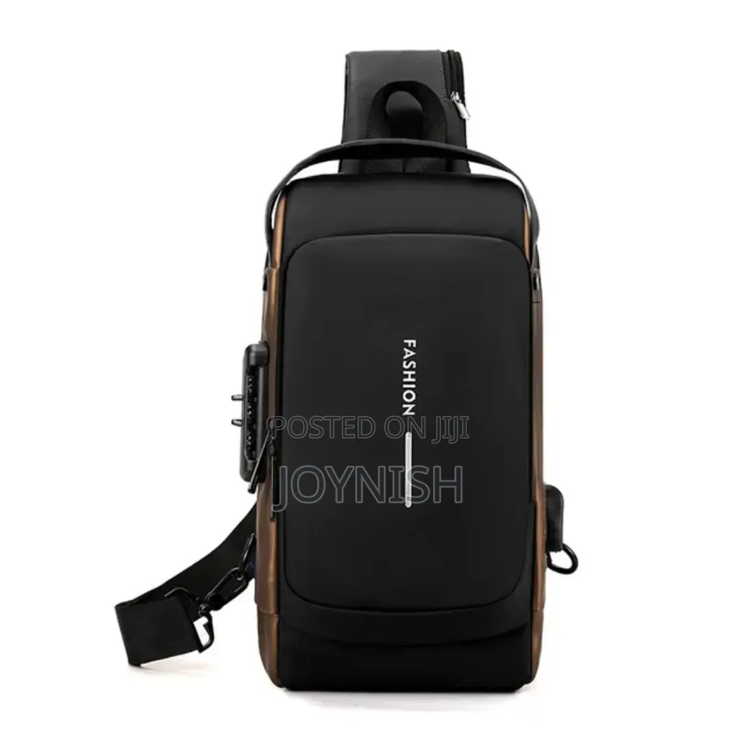 Anti Theft Lock Sling Bag