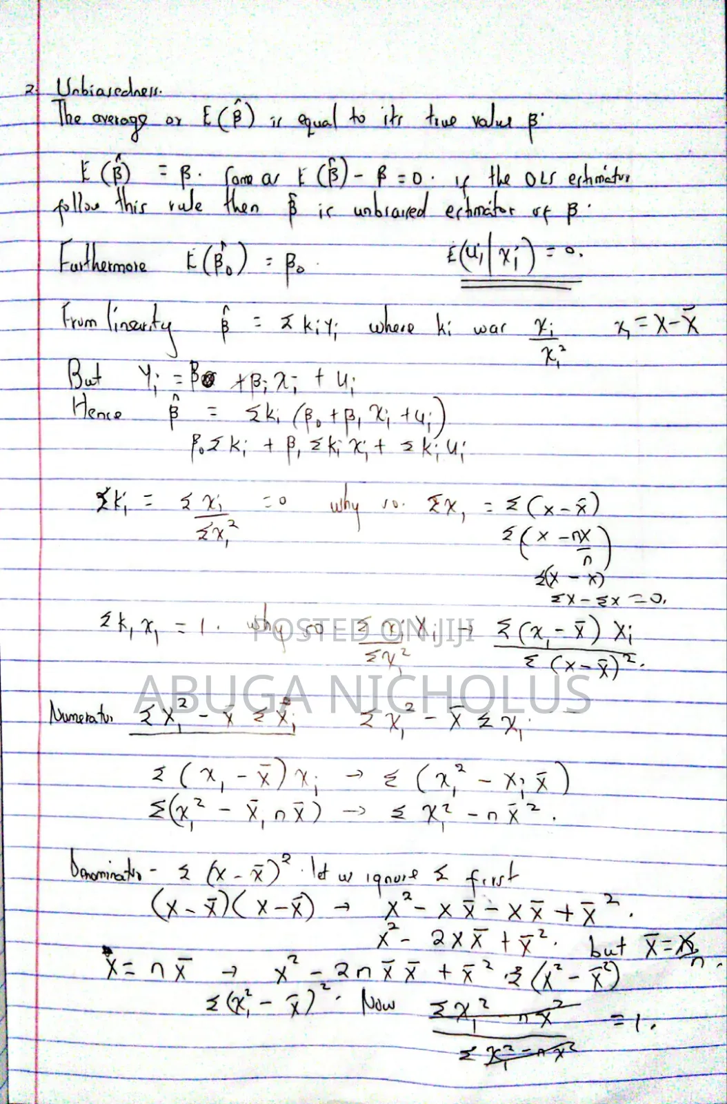 Tutor Nicholus -Mathematics and Statistics