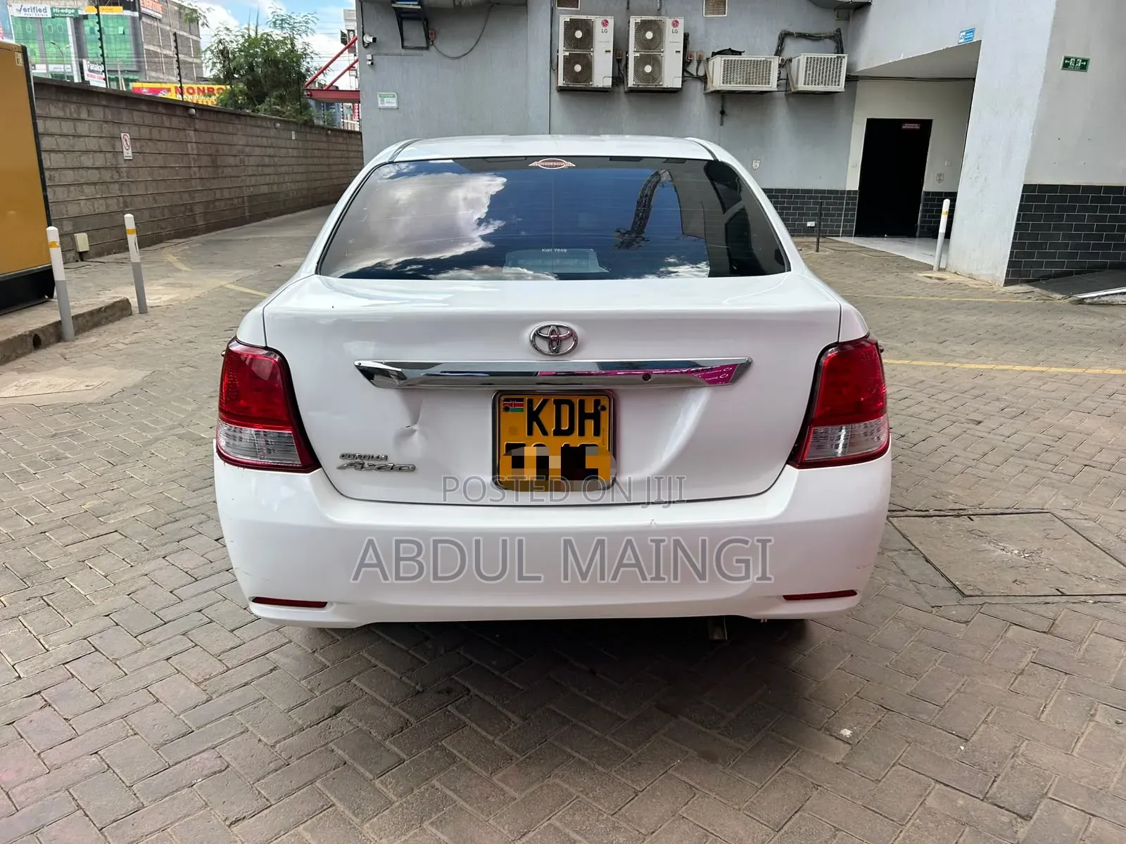 Toyota Axio 2015 White