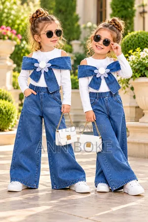 Stylish 2-Piece Denim Set for Girls!
sizes 24-36