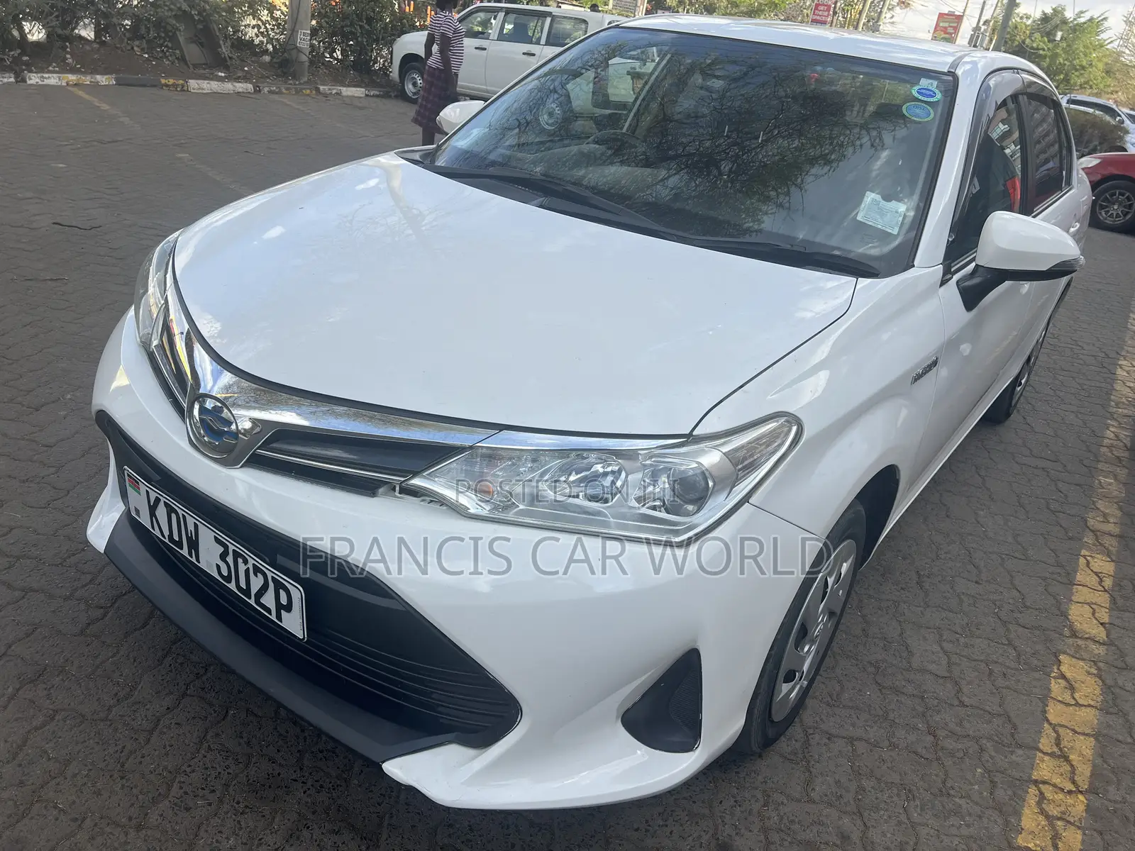 Toyota Axio 2018 White