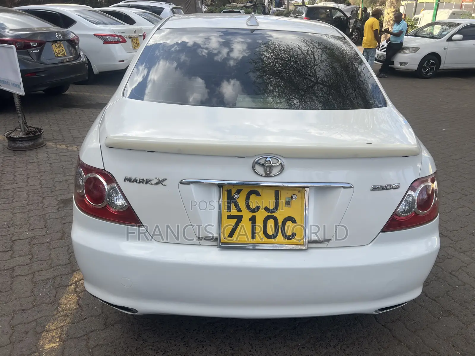 Toyota Mark X 2008 Off white