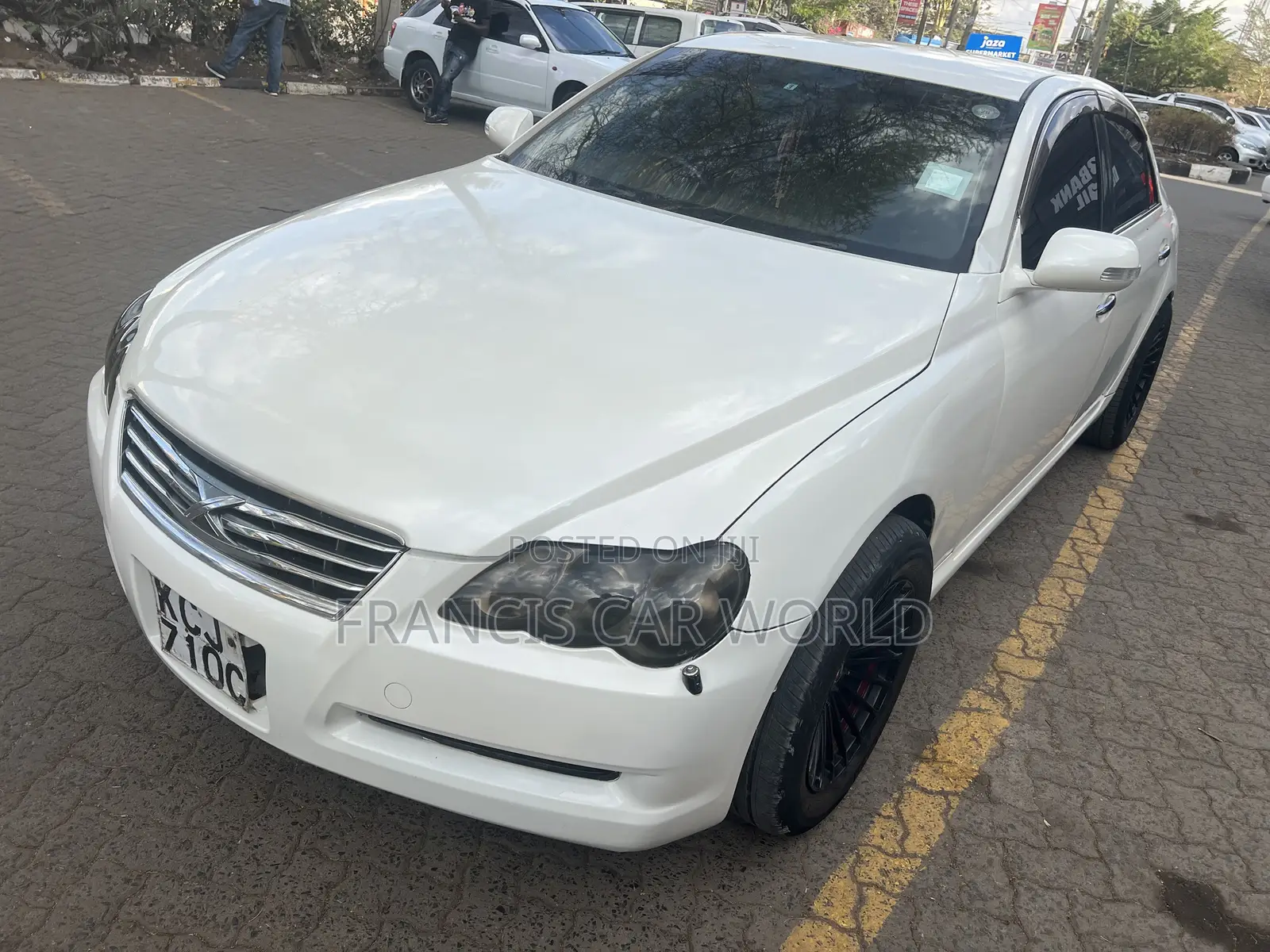 Toyota Mark X 2008 Off white