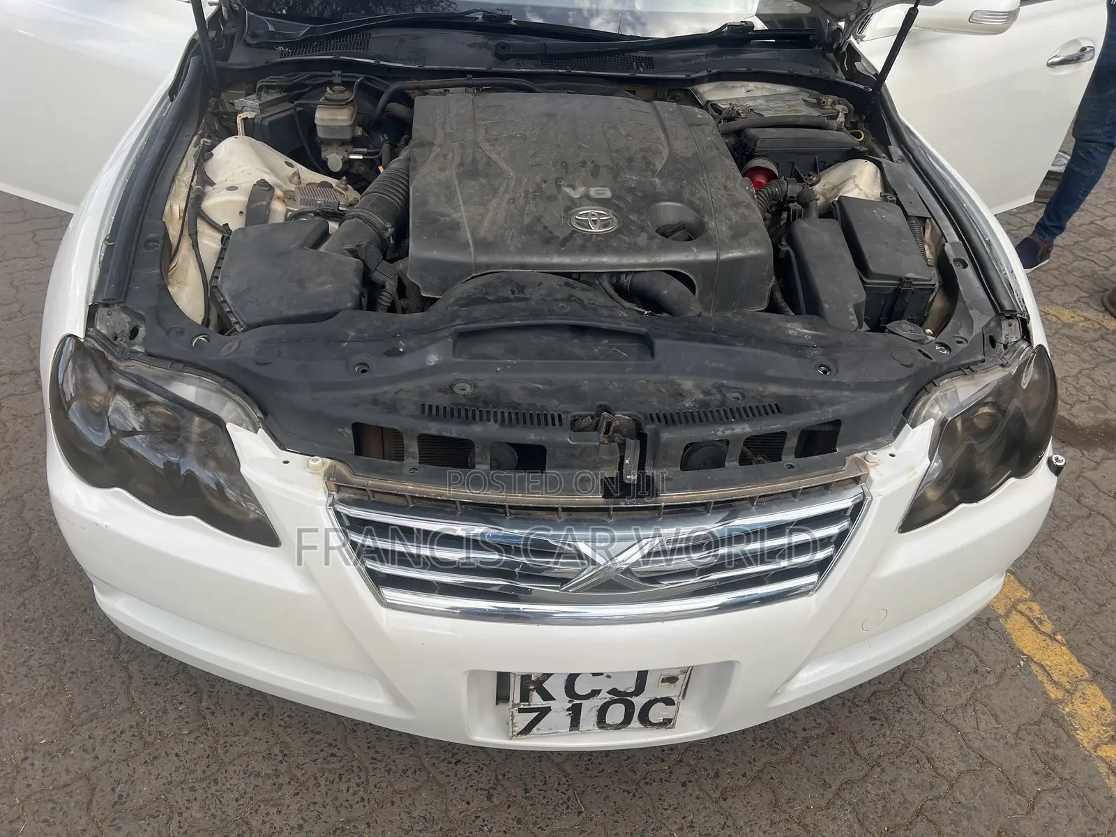 Toyota Mark X 2008 Off white