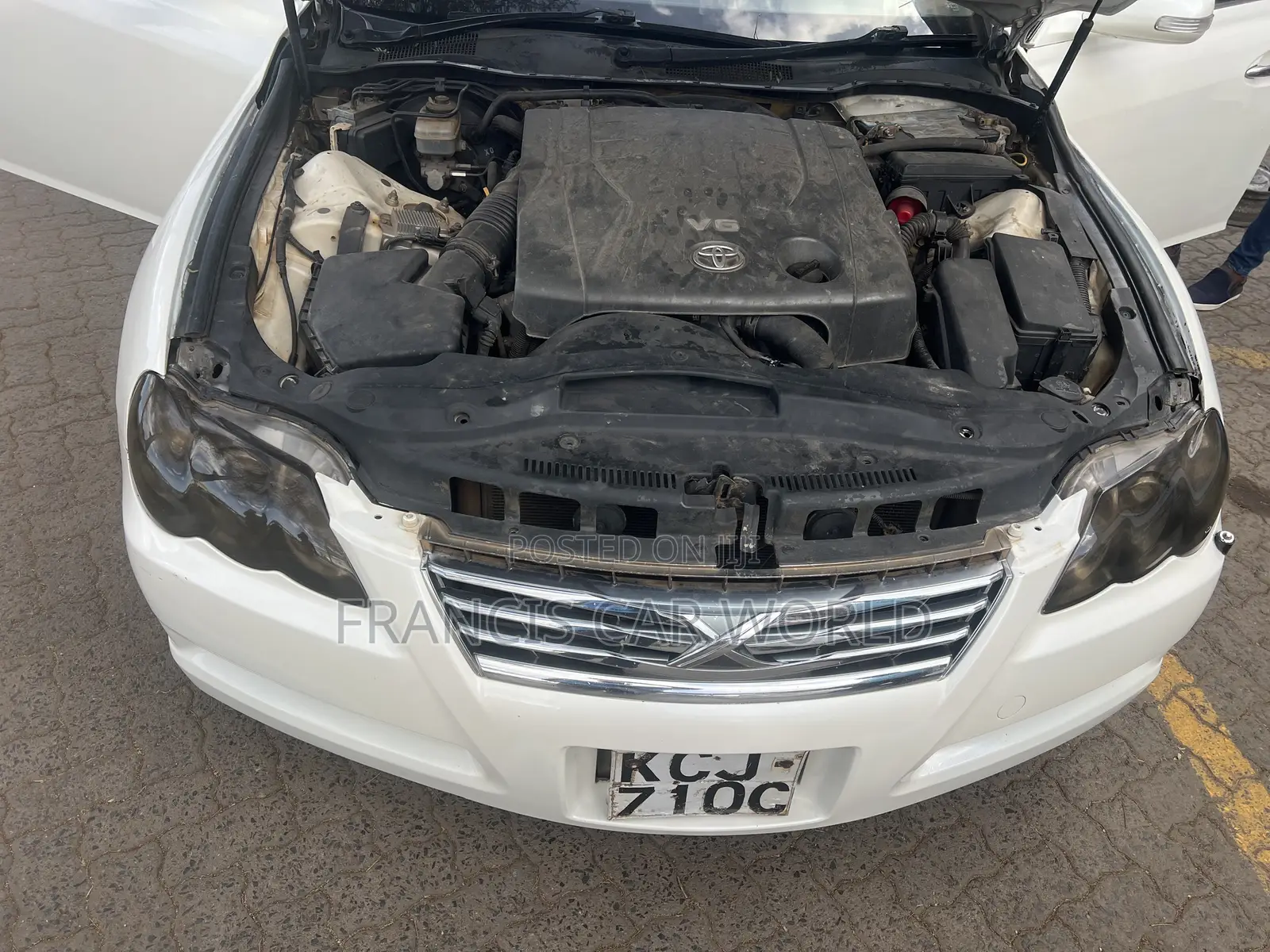 Toyota Mark X 2008 Off white