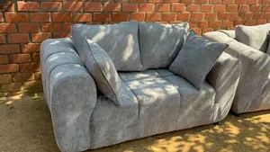 2 Seater Grey Bubble Sofa + Free Delivery